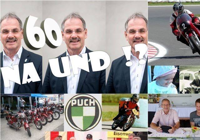 herzlichen dank an meine teammitglieder zu den glückwünschen anlässlich meines besonderen geburtstages - ihr seid tolle motorsportkollegen - euer gerhard