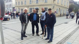 helmut - werner - gerhard und teamchef